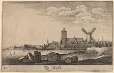 Wesel, 1635. Creator: Wenceslaus Hollar