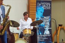 Wesley Gibbens, Darius Brubeck Quartet, NJA Fundraiser, Loughton Methodist Church, Essex, Sep 2021. Creator: Brian O'Connor