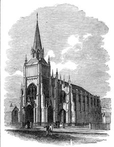 Wesleyan Church, Wellington, New Zealand, 1870. Creator: Unknown