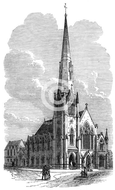 Wesleyan Methodist Church, North Brixton, 1870. Creator: Unknown.