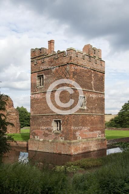 West Tower, Kirby Muxloe Castle, Leicestershire, 2006. Artist: Alun Bull.