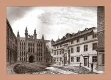 West View of Guildhall Chapel and Blackwell Hall, 1886