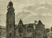 West View of the Old Church of St. Martin's-in-the-Fields; Pulled Down in 1721 (1881). Creator: Unknown