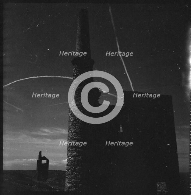 West Wheal Owles Mine, Engine House, Botallack, St. Just, Cornwall, 1967-1970. Creator: Eileen Deste.