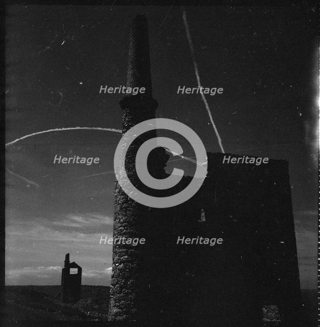 West Wheal Owles Mine, Engine House, Botallack, St. Just, Cornwall, 1967-1970. Creator: Eileen Deste.