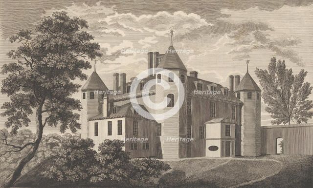 West Wickham Court in the County of Kent, from Edward Hasted's, The History and Topogra..., 1777-90. Creator: Anon.