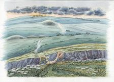 West Amesbury Farm, Stonehenge Road, Amesbury, Wiltshire, 2016. Creator: Judith Dobie