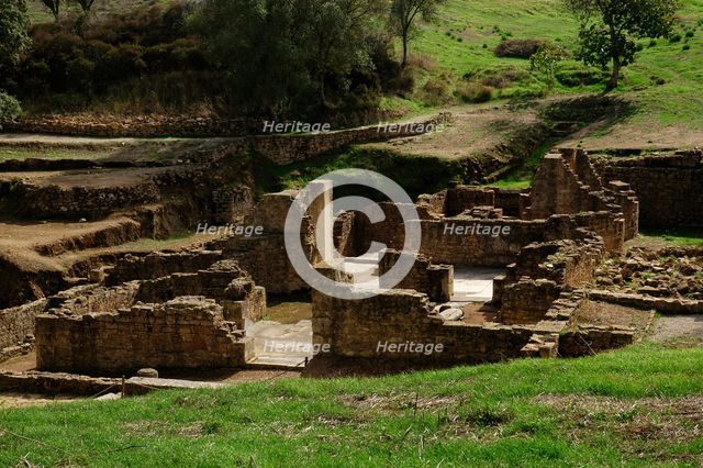 West baths, Miróbriga, Alentejo region, Portugal, 1st-4th centuries (2008).  Creator: Unknown.
