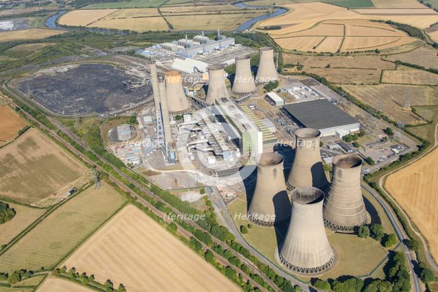 West Burton Power Station, Nottinghamshire, 2022. Creator: Emma Trevarthen.