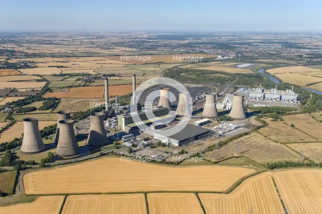 West Burton Power Station, Nottinghamshire, 2022. Creator: Emma Trevarthen.