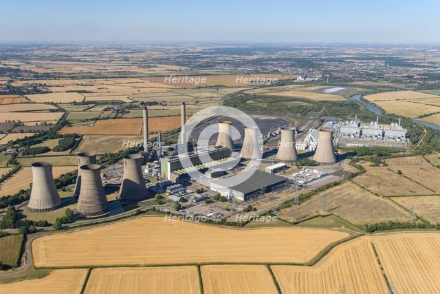 West Burton Power Station, Nottinghamshire, 2022. Creator: Emma Trevarthen.