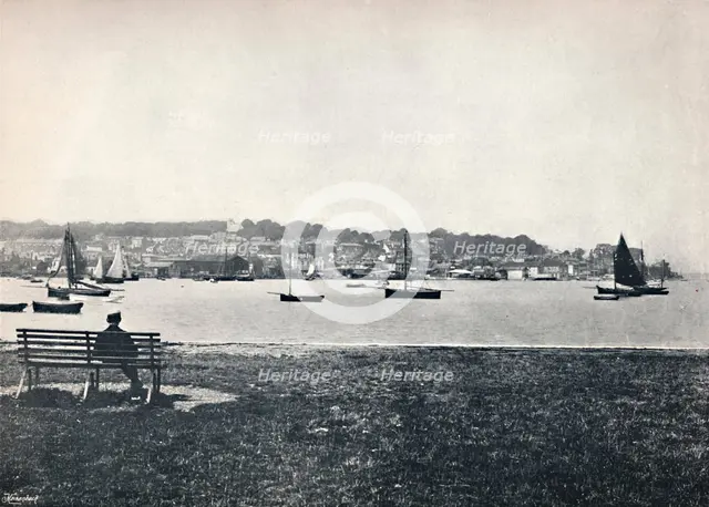 'West Cowes - View from East Cowes', 1895. Artist: Unknown.
