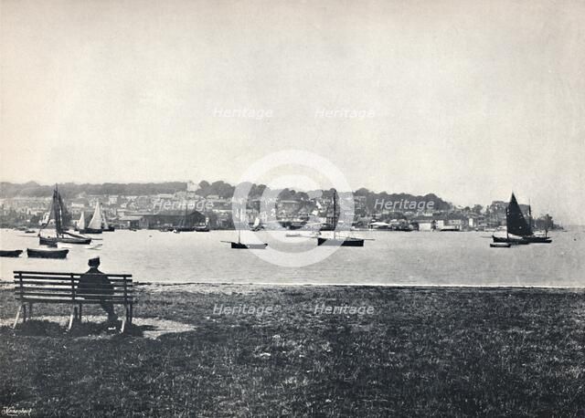 'West Cowes - View from East Cowes', 1895. Artist: Unknown.