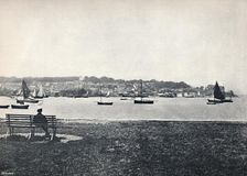 West Cowes - View from East Cowes 1895