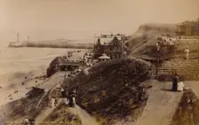 West Cliff and Sands 1929. Creator: Unknown