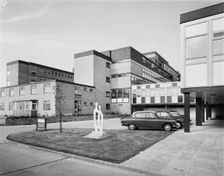 West Cumberland Hospital, Homewood Road, Homewood, Whitehaven, Copeland, Cumbria, 1964. Creator: John Laing plc