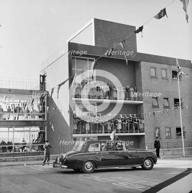 West Cumberland Hospital, Homewood Road, Homewood, Whitehaven, Copeland, Cumbria, 1964. Creator: John Laing plc.