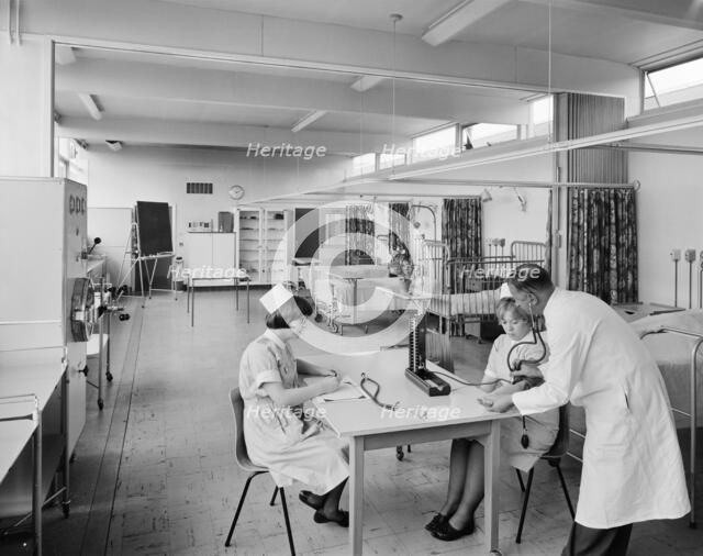 West Cumberland Hospital, Homewood Road, Homewood, Whitehaven, Copeland, Cumbria, 1964. Creator: John Laing plc.