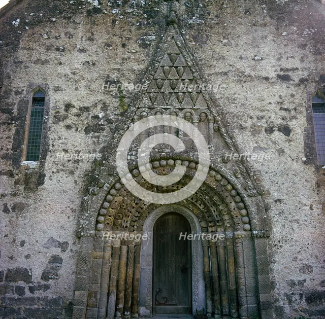 West doorway of Clonfert Cathedral, 12th century. Artist: Unknown