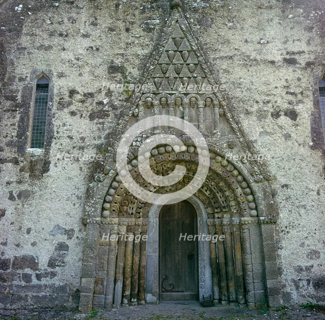 West doorway of Clonfert Cathedral, 12th century. Artist: Unknown