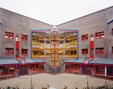 West Dorset County Hospital, Dorchester, West Dorset, Dorset, 08/04/1987. Creator: John Laing plc