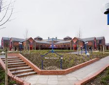 West Dorset County Hospital, Dorchester, West Dorset, Dorset, 08/04/1987. Creator: John Laing plc