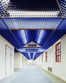 West Dorset County Hospital, Dorchester, West Dorset, Dorset, 08/04/1987. Creator: John Laing plc