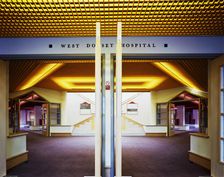 West Dorset County Hospital, Dorchester, West Dorset, Dorset, 08/04/1987. Creator: John Laing plc