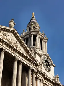 West elevation of St Paul's Cathedral, City of London, 2012. Artist: Historic England Staff Photographer