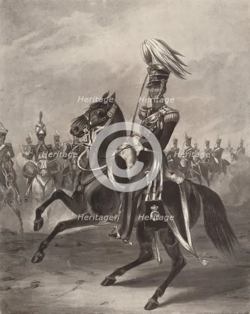 'West Essex Yeomanry', 1846 (1909). Creator: John Harris the Younger.