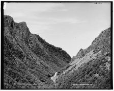West from Dixville Notch, between 1890 and 1901. Creator: Unknown