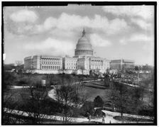 West front, United States Capitol, Washington, D.C., between 1910 and 1920. Creator: Unknown