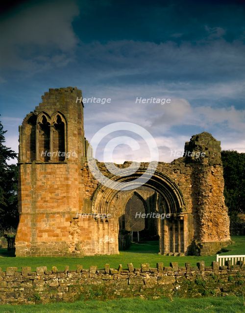 West front, Lilleshall Abbey, Shropshire, 1990. Artist: Unknown