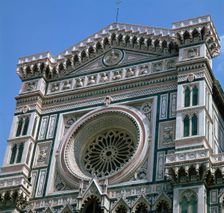West front of the Basilica di Santa Maria del Fiore, 15th century