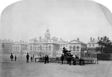 West front of Horse Guards, Westminster, London, c1860. Artist: Roger Fenton