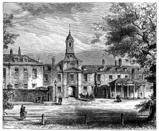 West front of Kensington Palace, London, 1900