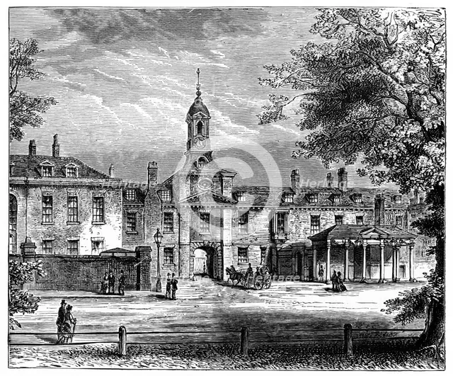 West front of Kensington Palace, London, 1900. Artist: Unknown
