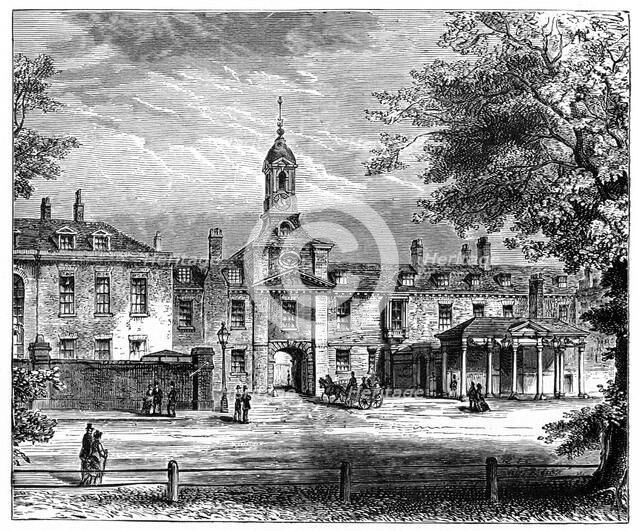 West front of Kensington Palace, London, 1900. Artist: Unknown