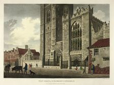 West Front of St. Patrick's Cathedral, published November 1793. Creator: James Malton