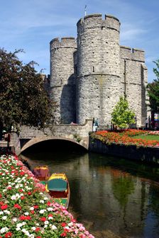 West Gate Towers, Canterbury, Kent. Creator: Peter Thompson
