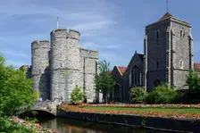 West Gate Towers, Canterbury, Kent. Creator: Peter Thompson