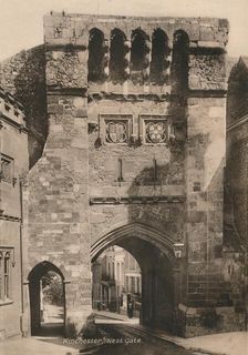 West Gate, Winchester, Hampshire, early 20th century(?)