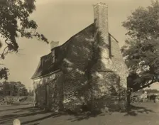 West House, Deep Creek, Accomack County, Virginia, between c1930 and 1939. Creator: Frances Benjamin Johnston