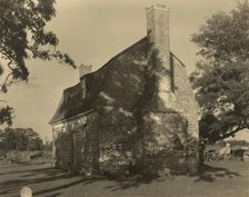 West House, Deep Creek, Accomack County, Virginia, between c1930 and 1939. Creator: Frances Benjamin Johnston