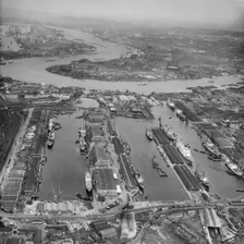 West India Docks, Tower Hamlets, London, 1964. Artist: Aerofilms