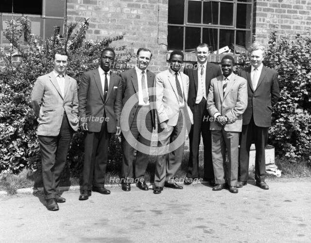 West Indian workers at the GEC Iron Factory, Swinton, South Yorkshire, 1962. Creator: Michael Walters.