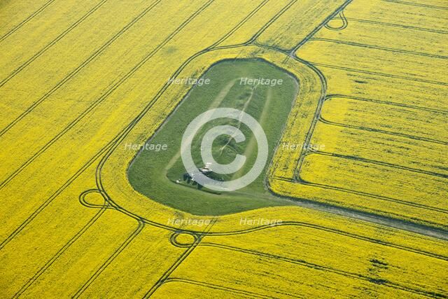 West Kennet Long Barrow, Avebury, Wiltshire, 2015. Artist: Damian Grady.