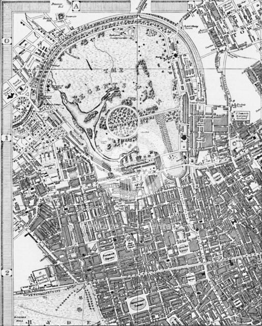 'West London in 1832', 1832, (1904). Artist: Unknown.