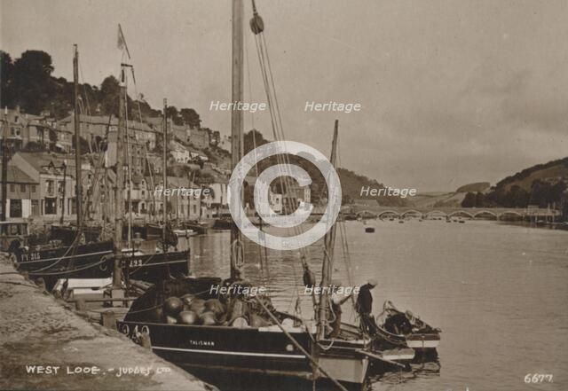 'West Looe', 1927. Artist: Judges Ltd.