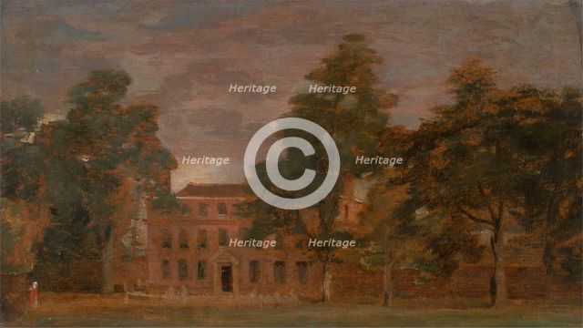 West Lodge, East Bergholt, between 1813 and 1816. Creator: John Constable.